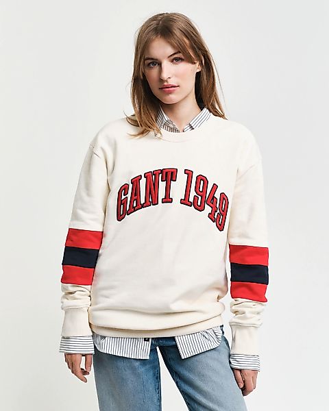 Gant Sweatshirt "COLORBLOCK SLEEVE CNECK", Color Blocked Details, unisex günstig online kaufen