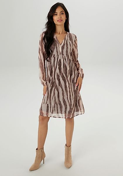 Aniston SELECTED Tunikakleid, mit fantasievollem Animalprint allover - NEUE günstig online kaufen