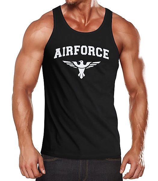 Neverless Tanktop Herren Tank-Top Airforce US günstig online kaufen