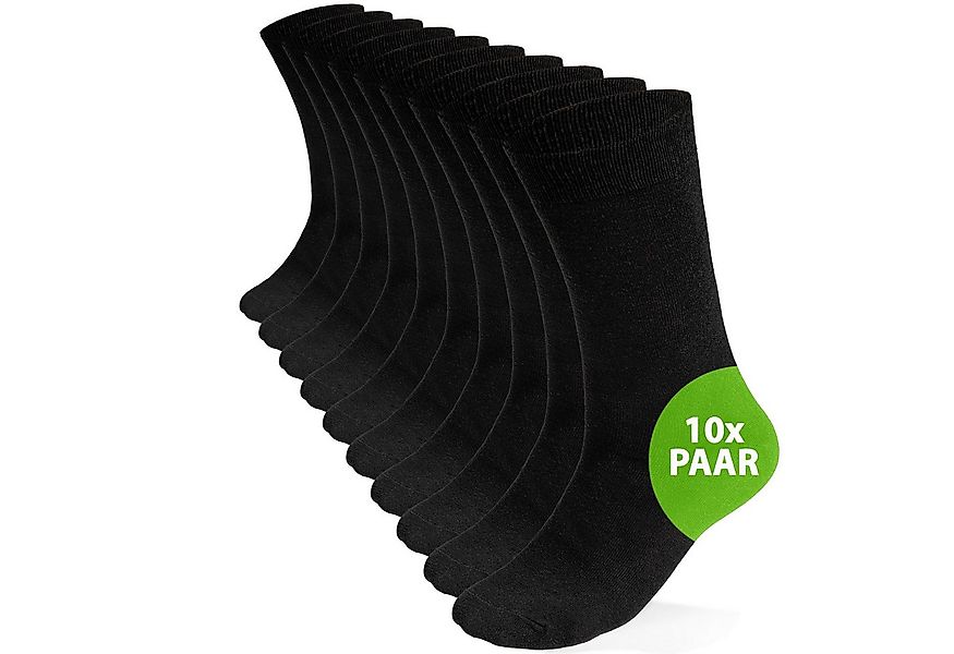 Kemes Businesssocken lange Socken Herren 10 Paar 95% Baumwolle 5% Elasthan günstig online kaufen