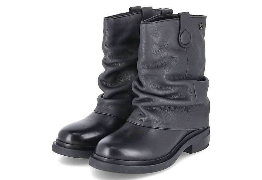 Lazamani LAZAMANI LA85771 BLACK Damen Glattleder schwarz Schlupfstiefel günstig online kaufen