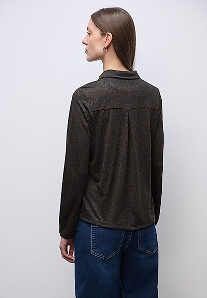 STREET ONE Langarmshirt mit Leo-Print günstig online kaufen