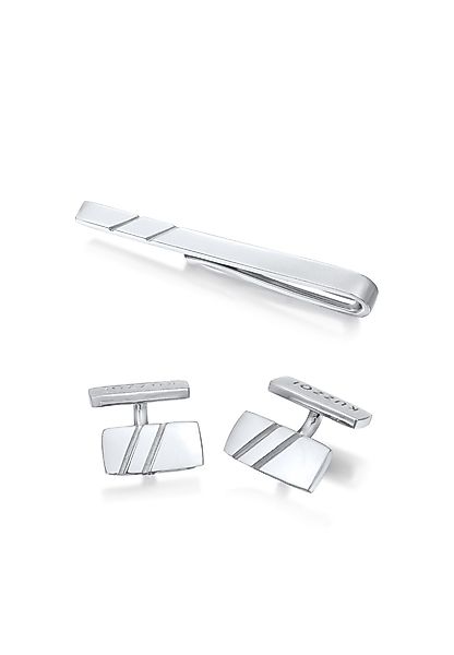 Kuzzoi Manschettenknöpfe Manschettenknöpfe Kravattennadel 925 Silber, günstig online kaufen