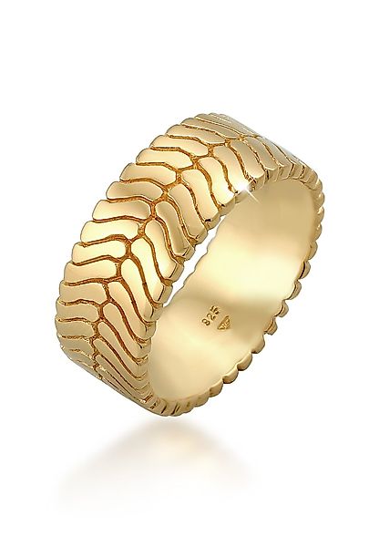 Elli Fingerring Bandring Gräten Struktur Trend günstig online kaufen