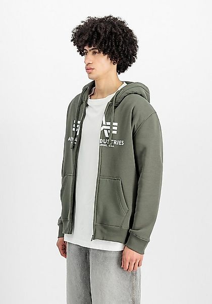 Alpha Industries Kapuzensweatjacke BASIC ZIP HOODY Baumwollmischung, regula günstig online kaufen