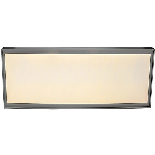 Näve LED-Panel zum Ein- oder Aufbau Panelta 59,5 x 29,5 cm Aluminium-Weiß günstig online kaufen
