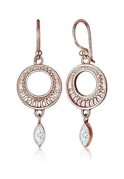 Elli Premium Paar Ohrhänger Ohrhänger Ornament günstig online kaufen