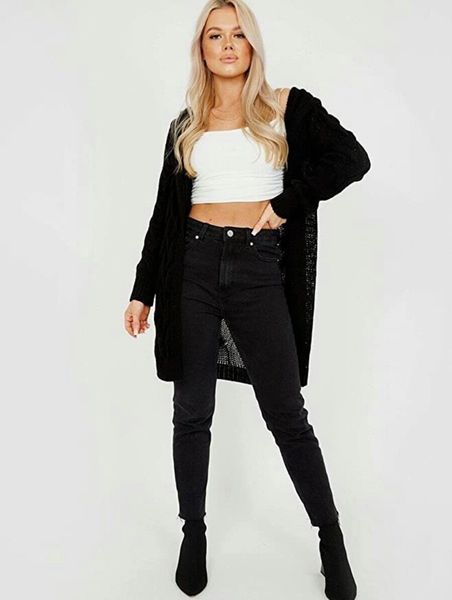 Worldclassca Longstrickjacke Worldclassca Strickjacke Cardigan Kapuze günstig online kaufen
