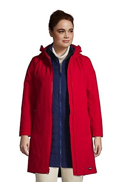 3-in-1-Mantel SQUALL in großen Größen, Damen, Größe: 56-58 Plusgrößen, Rot, günstig online kaufen