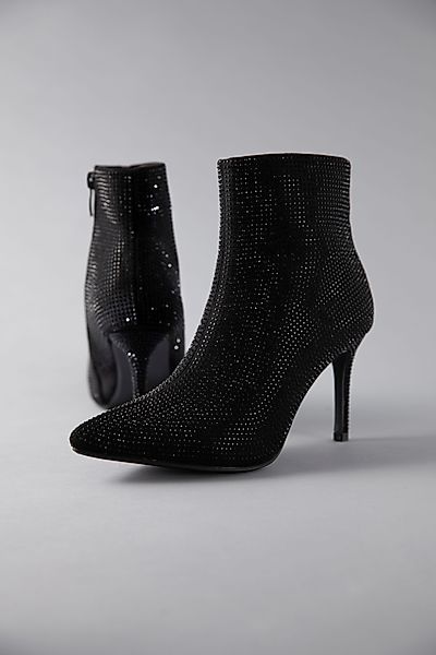 Aniston SHOES Stiefelette, Abendstiefelette mit Glitzersteinchen günstig online kaufen