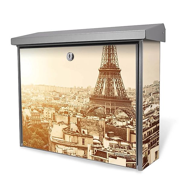 Banjado Briefkasten Edelstahl 38.5x31.5x12cm Ohne Zeitungsfach Inkl. Montag günstig online kaufen