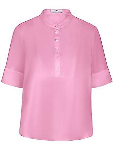 Bluse aus Seide Peter Hahn pink günstig online kaufen