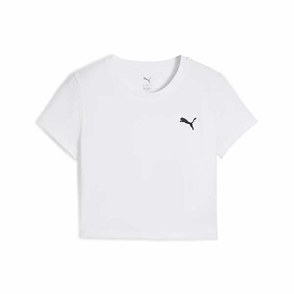 PUMA "WARDROBE ESS Kurzes figurbetontes T-Shirt Damen" günstig online kaufen