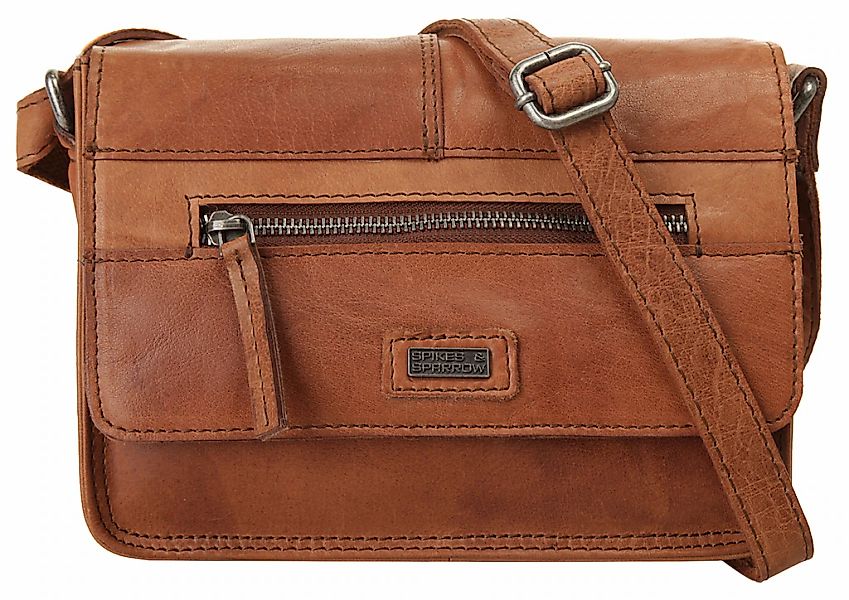 Spikes & Sparrow Umhängetasche echt Leder günstig online kaufen