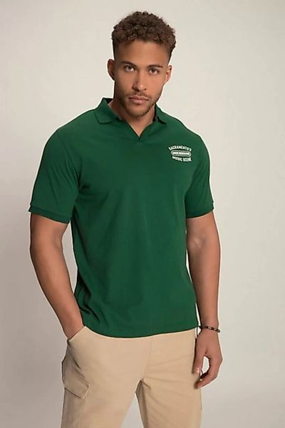 STHUGE Poloshirt STHUGE Poloshirt Jersey Halbarm V-Ausschnitt günstig online kaufen