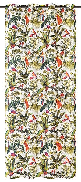 ELBERSDRUCKE Vorhang Ösenschal Jungle bunt blickdicht günstig online kaufen