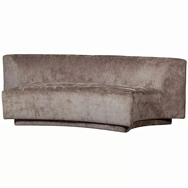 BePureHome Sofa Sofa 2-Sitz Popular - Chenille Taupe, Freistellbar günstig online kaufen