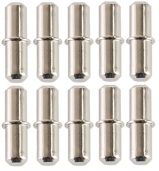 BAYLI Regal 10 Stück Bodenträger aus Metall [Ø 5mm x Länge 17mm] für Einleg günstig online kaufen