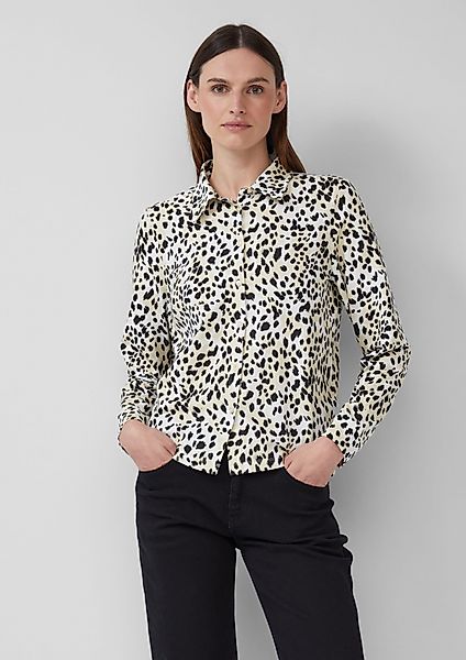s.Oliver Langarmshirt Elastische Jerseybluse günstig online kaufen