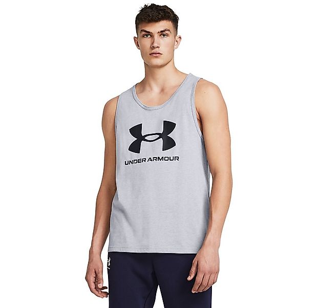Under Armour® Trainingstop UA Sportstyle Tanktop mit Logo aus Baumwolle und günstig online kaufen