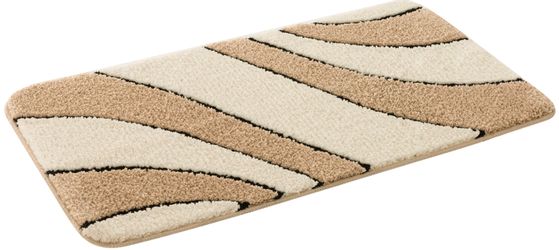 my home Badematte "Anna, Badvorleger, Badezimmer Teppich" Höhe 16 mm rutsch günstig online kaufen