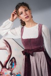 MarJo Dirndl Samt Dirndl 2tlg. - günstig online kaufen