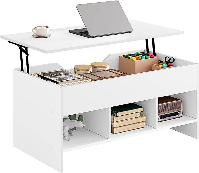 Woltu Couchtisch (1-St), mit Hebeplatte, höhenverstellbar günstig online kaufen