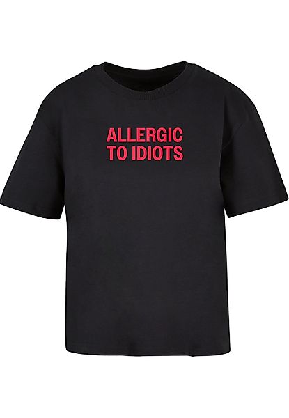 Miss Tee T-Shirt "Miss Tee Allergic To Idiots Tee" günstig online kaufen