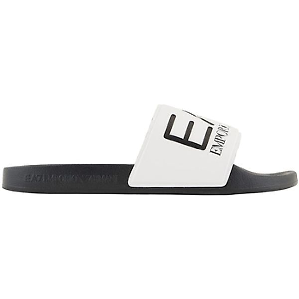 Ea7 Emporio Armani  Zehensandalen Sandale Logo Slides Badesandale günstig online kaufen