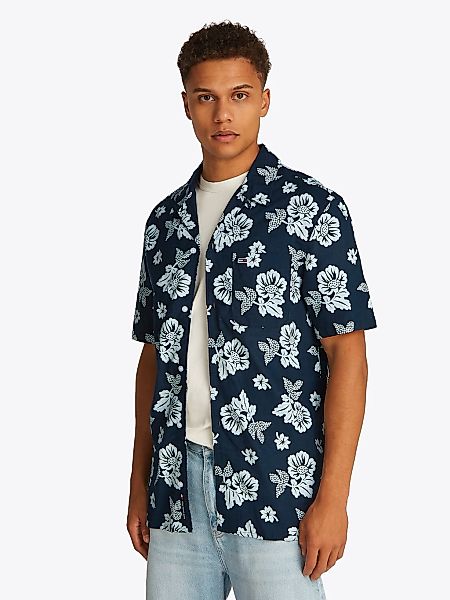 Tommy Jeans Kurzarmhemd TJM REG SLUB günstig online kaufen