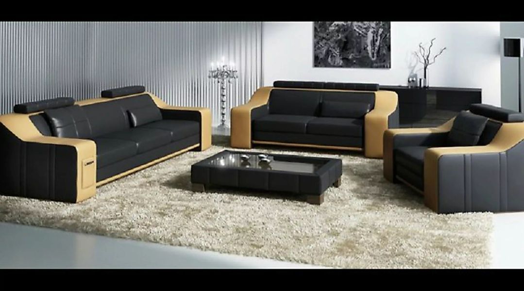 JVmoebel Sofa Sofa Sofagarnitur 3+2 Sitzer Set Design Polster Couch Modern günstig online kaufen