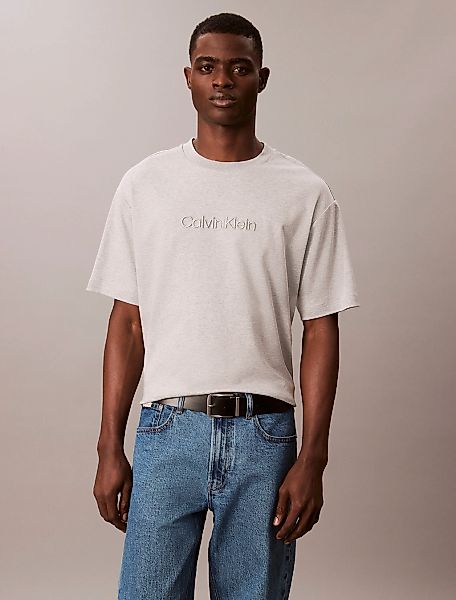 Calvin Klein T-Shirt "A - Rel Fashion Logo Tee", Mit Rundhalsausschnitt günstig online kaufen