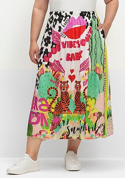 Sheego A-Linien-Rock Maxirock günstig online kaufen