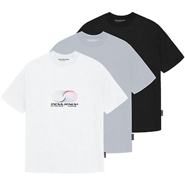 Jack & Jones  T-Shirt T-Shirt CALMA Kurzarmshirt 3er Pack günstig online kaufen