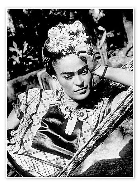 Posterlounge Poster Bridgeman Images, Frida Kahlo in einer Hängematte, 1948 günstig online kaufen