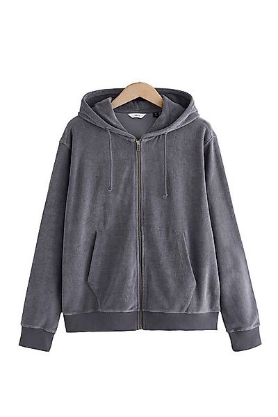 Next Kapuzenpullover Frottee-Hoodie mit durchgehendem Reißverschluss (1-tlg günstig online kaufen