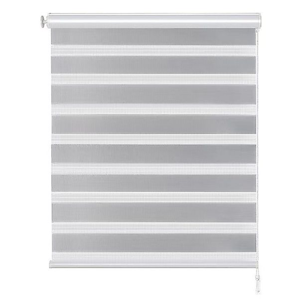 STILVORA Gardine Doppelrollo Jalousie Faltrollo Fensterrollo,Kettenzugrollo günstig online kaufen