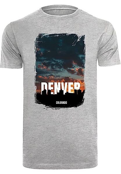 Merchcode T-Shirt Merchcode Herren Denver T-Shirt Round Neck (1-tlg) günstig online kaufen