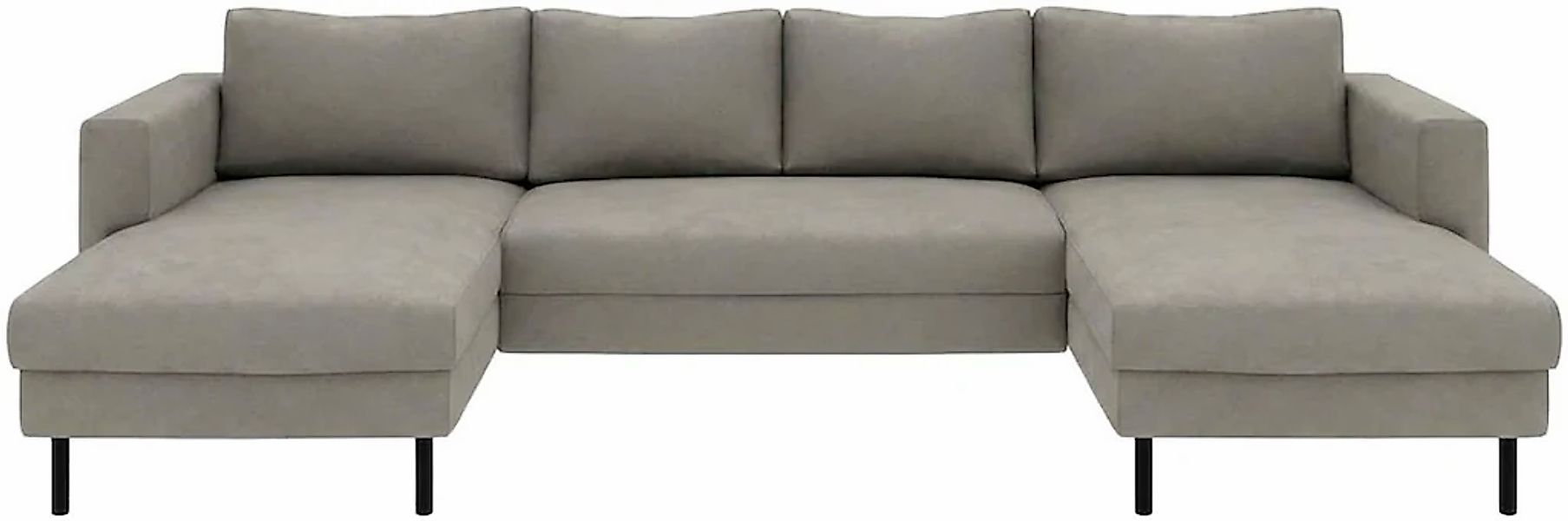 TRENDMANUFAKTUR Wohnlandschaft "Amazing II, wahlw. mit Schlaffunktion & Bet günstig online kaufen