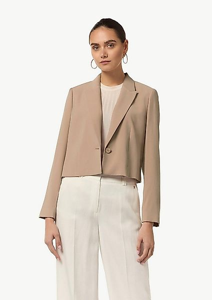 comma Jackenblazer Indoor-Blazer Kurzblazer mit Piquéstruktur günstig online kaufen