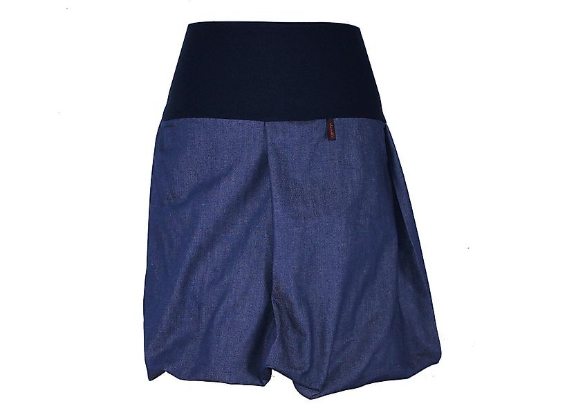 dunkle design Jeansrock Ballonrock 51cm Uni oder mit Muster elastischer Bun günstig online kaufen