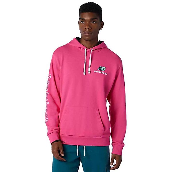 New Balance Clash Sweatshirt M Pink Glow günstig online kaufen