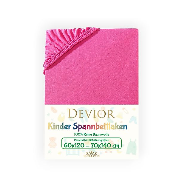 Devior Spannbettlaken Kinder Spannbetttuch 60x120 - günstig online kaufen