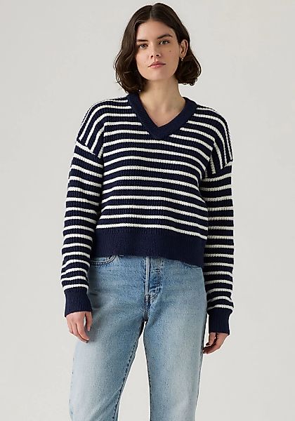 Levis Strickpullover "REESE VNECK SWEAT", mit V-Ausschnitt günstig online kaufen
