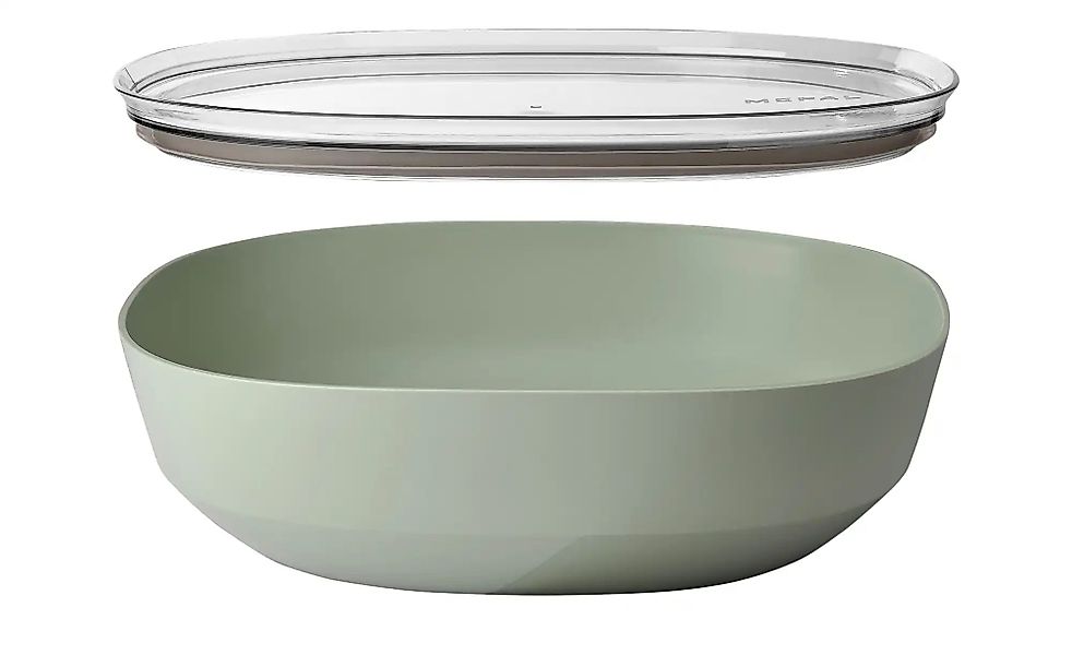 Mepal Servierschale  Silueta ¦ grün ¦ Kunststoff ¦ Maße (cm): H: 9,2  Ø: 30 günstig online kaufen