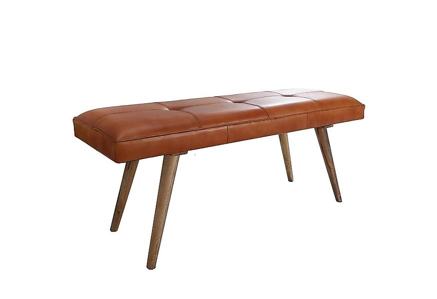 FINEBUY Hockerbank FB49198 (2er Polsterbank Flur, Lederbank Bettbank Klein) günstig online kaufen