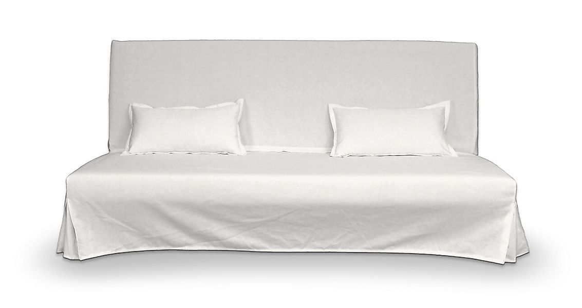 Bezug für Beddinge Sofa, lang mit zwei Kissenhüllen, weiss, Bezug für Beddi günstig online kaufen