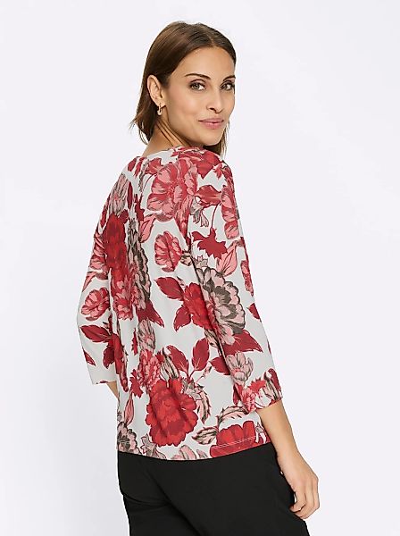 Lady 3/4-Arm-Shirt "Rundhals-Shirt" 1 tlg. tlg. günstig online kaufen