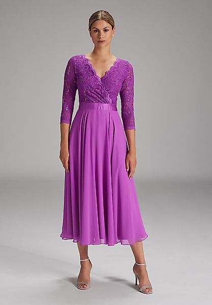 SWING Partykleid Taillierter Schnitt mit ausgestelltem günstig online kaufen