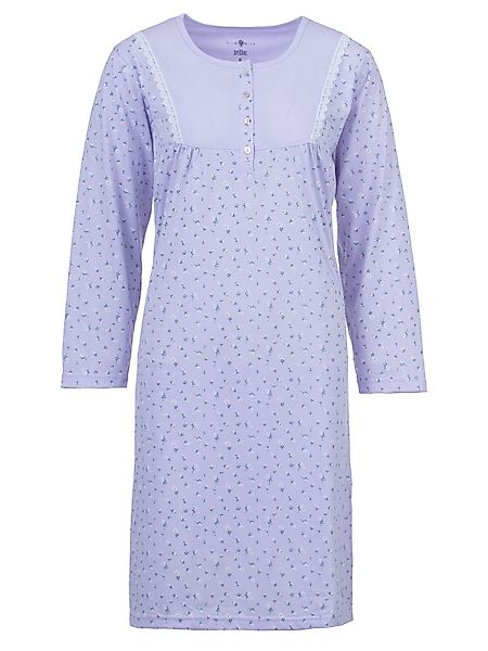 zeitlos Nachthemd Nachthemd Langarm - Gänseblümchen günstig online kaufen